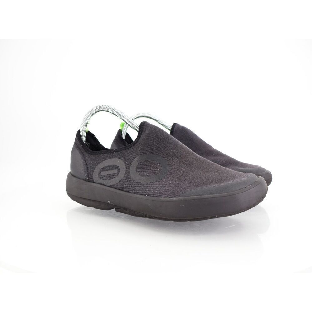 Oofos OOmg Eezee Shoes Men’s Size 9 Black Slip On Comfort Sneakers